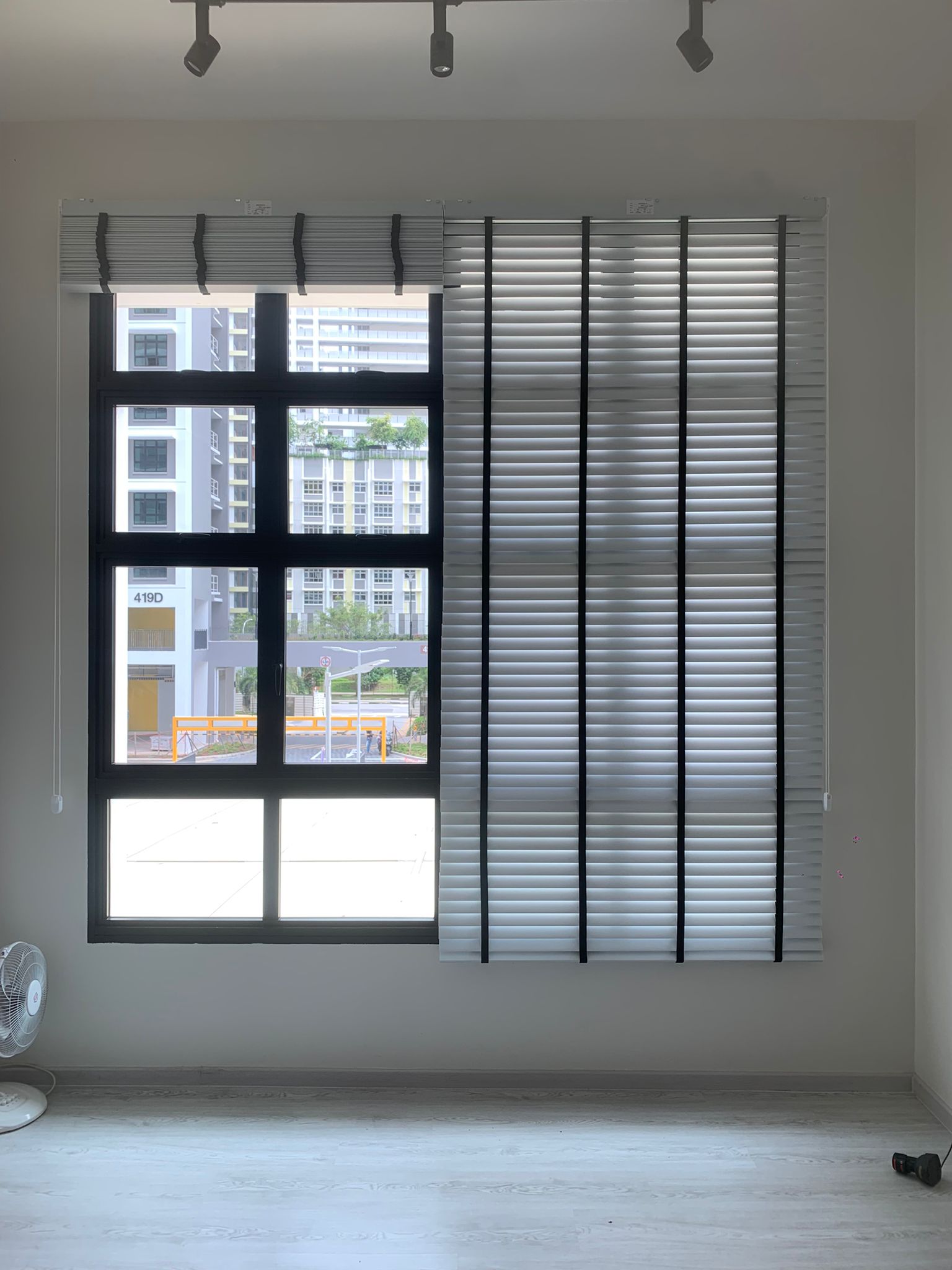 DTshades blinds in a bright contemporary space