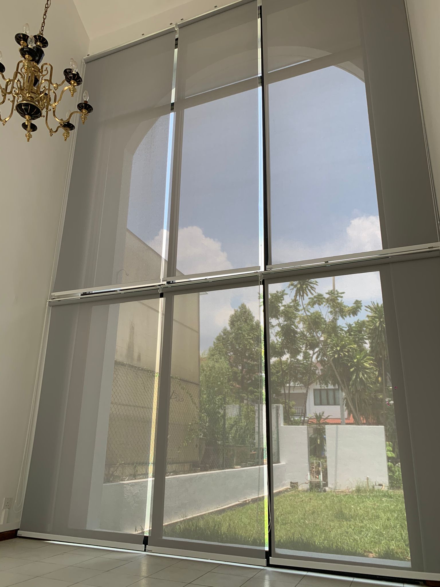 Office interior with roller blinds by DTshades